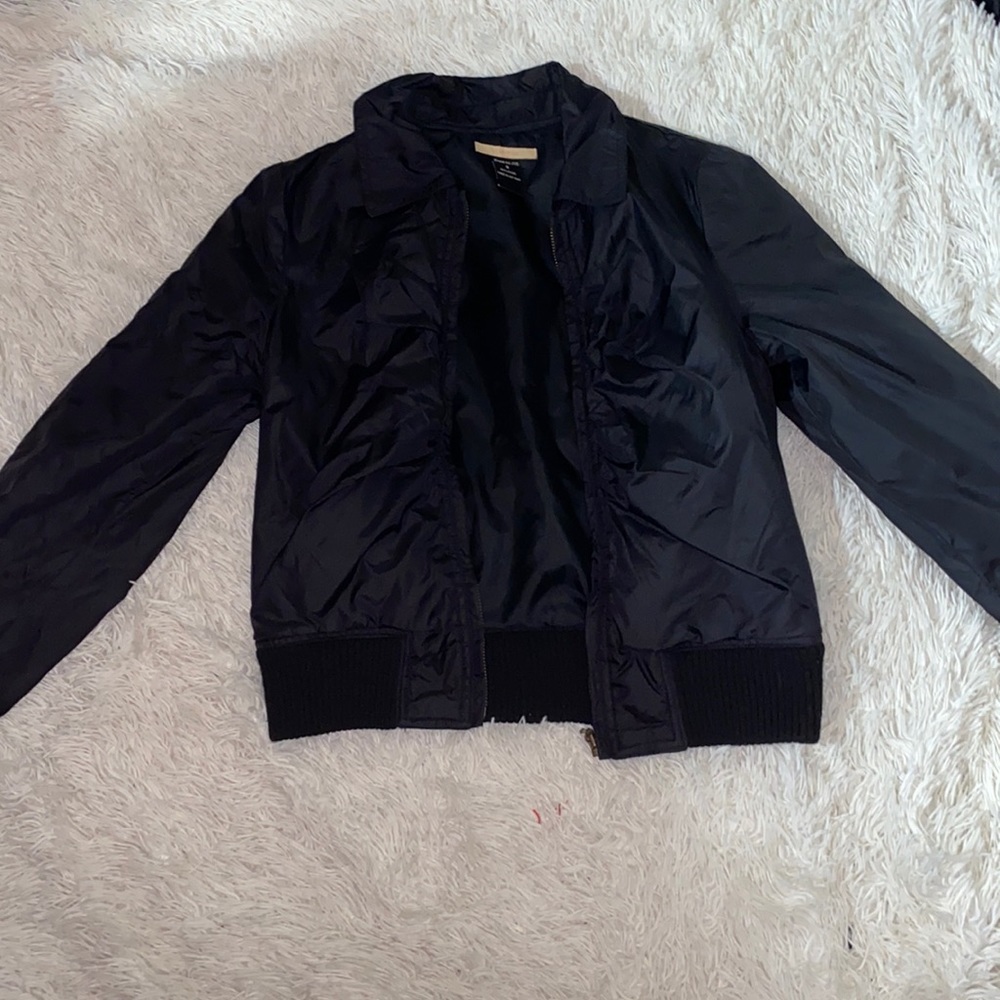 black bomber jacket !